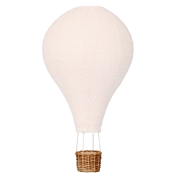 Abat-jour Montgolfière - Classic Stripes Rose Camcam Copenhagen