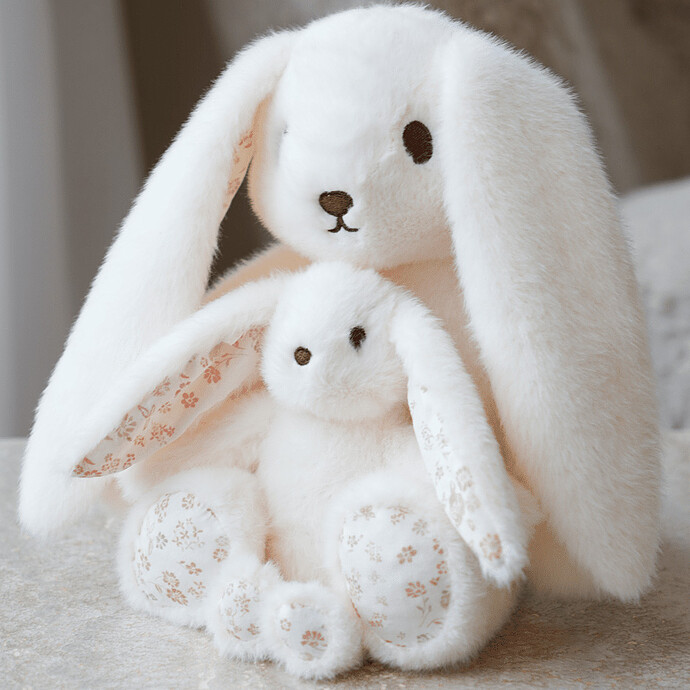 Avis Peluche Lapin Billie Off White Augusta - Medium