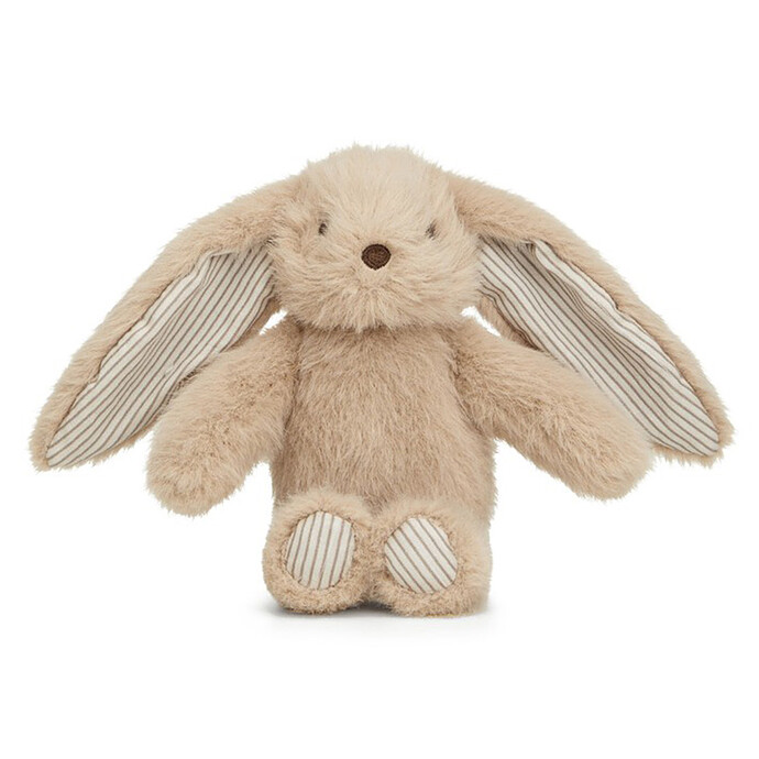 Peluche Lapin Elva Latte Classic Stripes Camel - Small Camcam Copenhagen