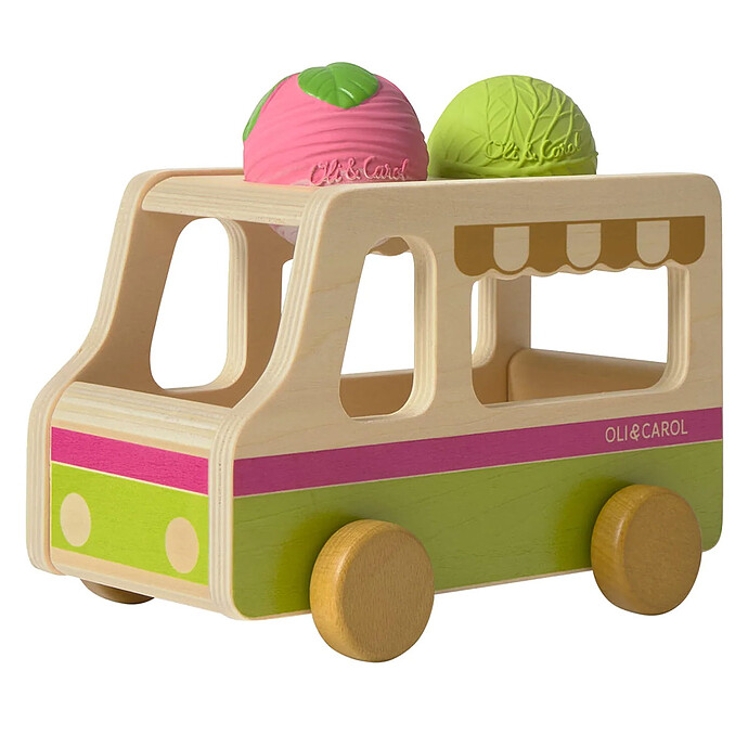 Camion en Bois Le Marché Oli & Carol