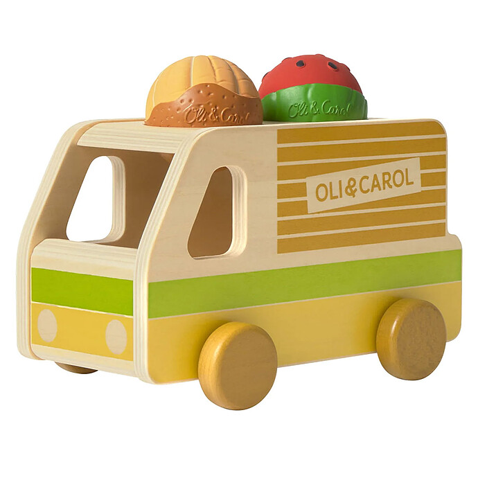 Camion en Bois Le Potager Oli & Carol