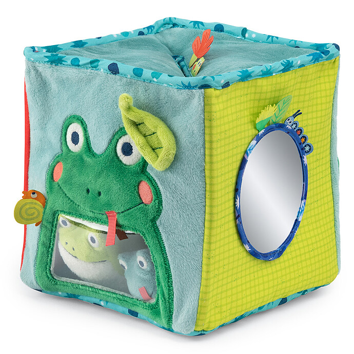 Grand Cube d'Activités en Tissu - La Mare aux Grenouilles Moulin Roty