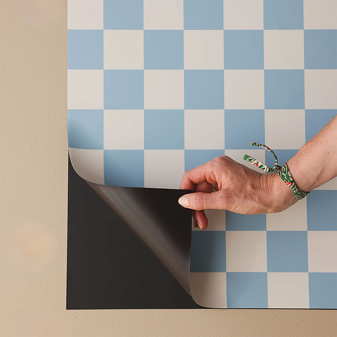 Achat Tableau Magnétique Arche - Damier Bleu