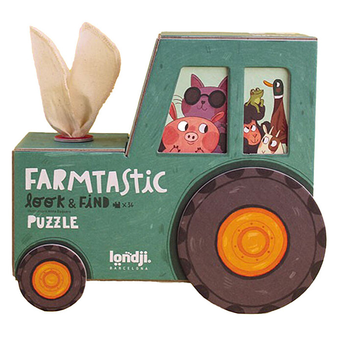 Puzzle d'Observation - Farmtastic Londji