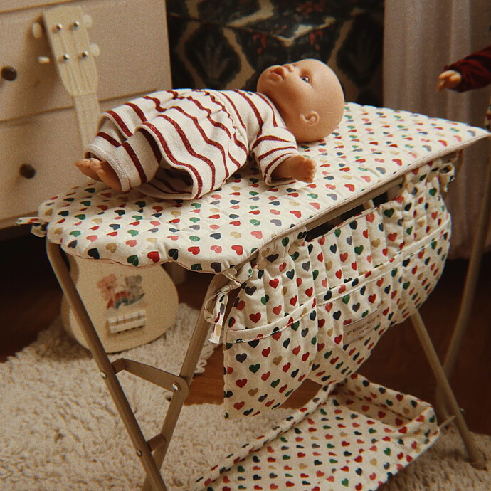 Avis Table à Langer pour Poupée - Coeur Coloré