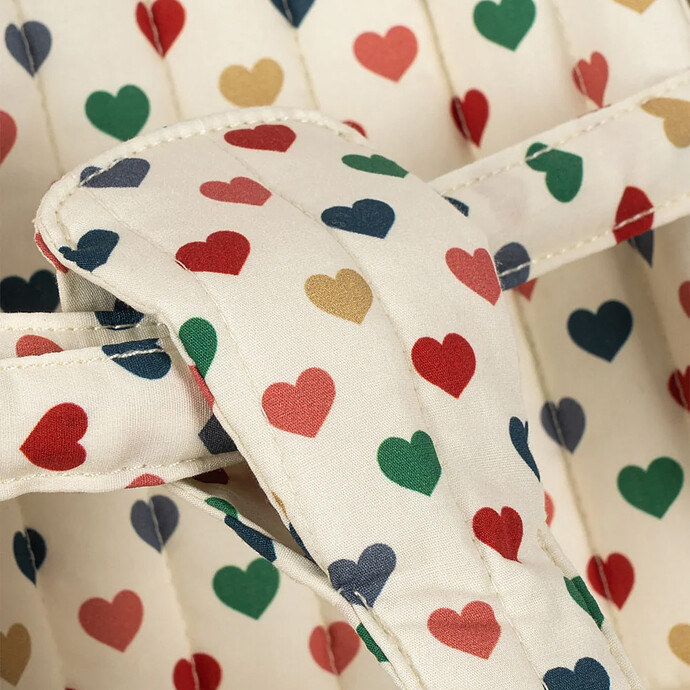 Poussette pour Poupée - Coeur Coloré Konges Sløjd