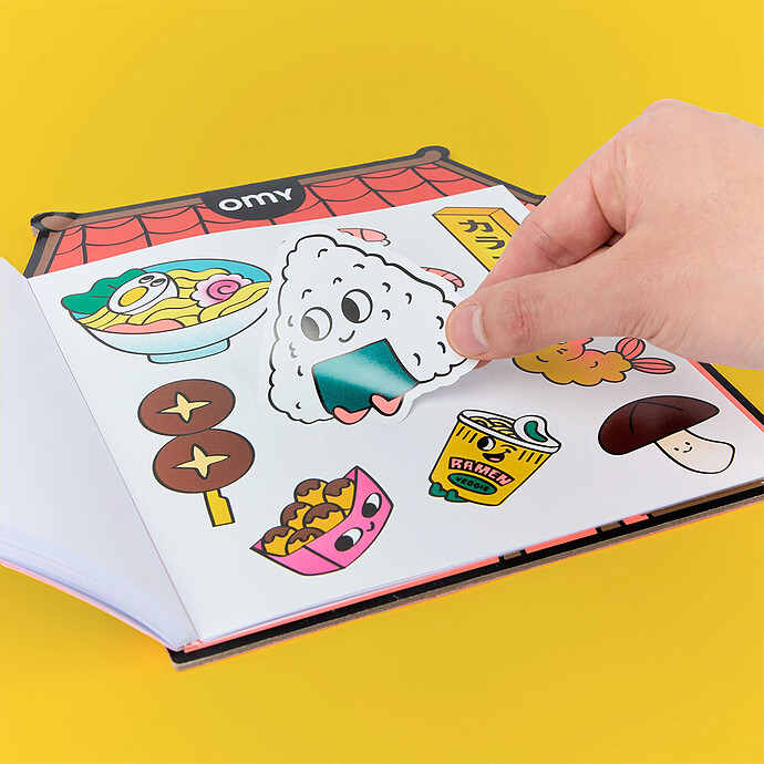 Livre de Coloriage Coloring Boutique - Sushi Shop Omy