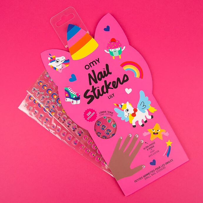 Nail Stickers - Lily Omy