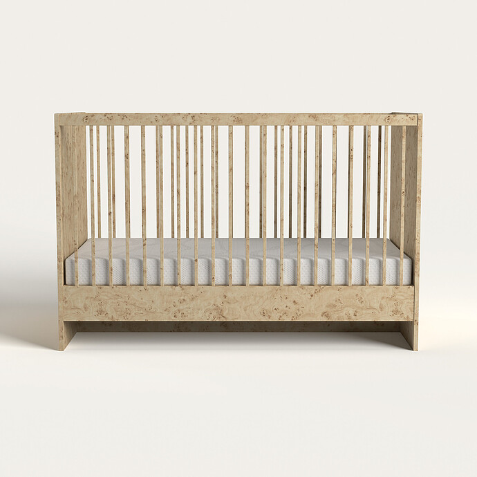 Lit Bébé Evolutif Osaka Art Déco - 140 x 70 cm Nina Bien