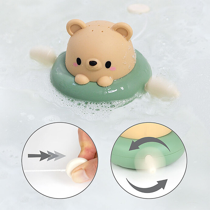 Bateau pour le Bain - Ours Tiger Tribe