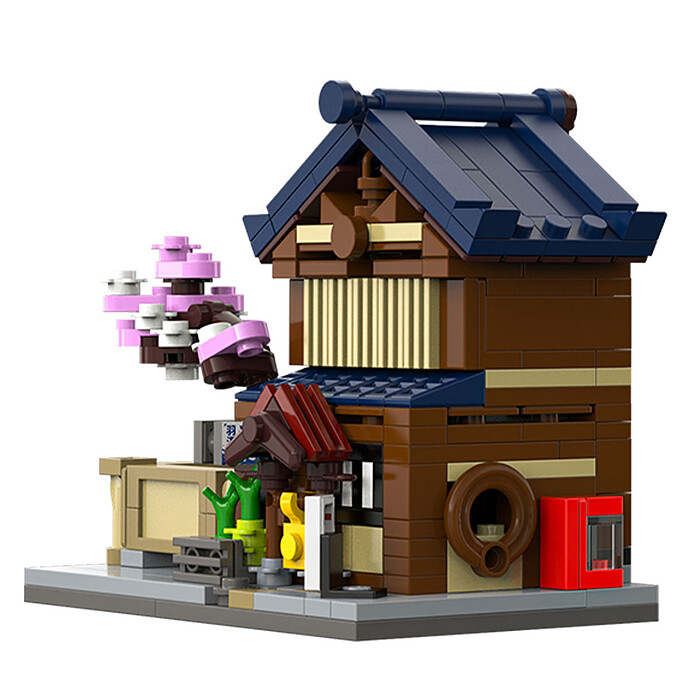 Avis Jeu de Construction Mini Bains Japonais Sento