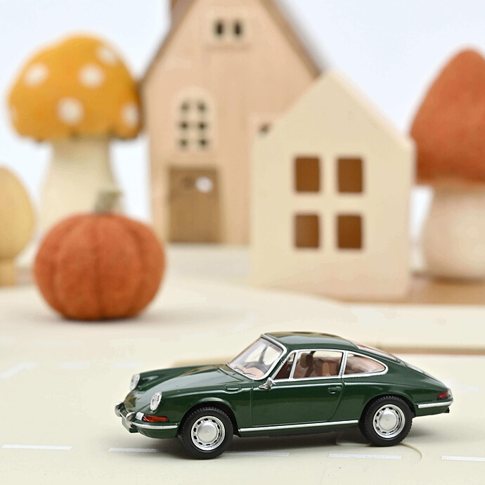 Porsche 911 1969 Jet-car 1/43 - Vert Irlandais Norev
