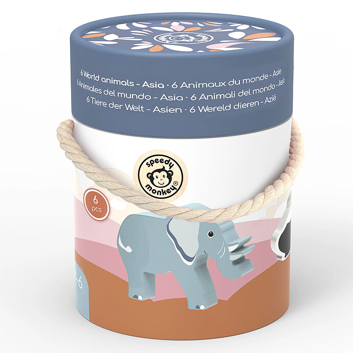 Animaux du Monde - Asie Speedy Monkey
