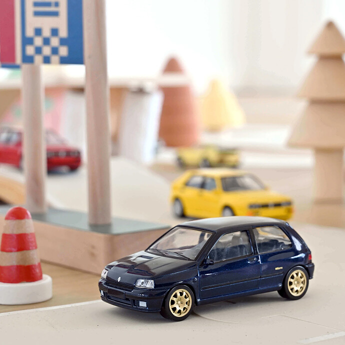 Renault Clio Williams 1993 Jet-car 1/43 - Bleu Norev