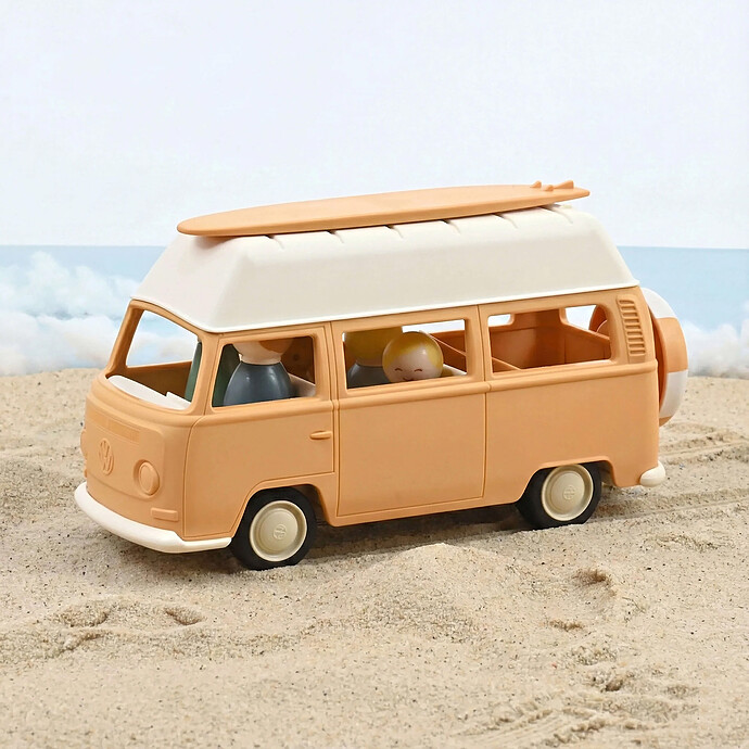 Volkswagen Combi T2 Plastigam 1/24 - Orange Norev