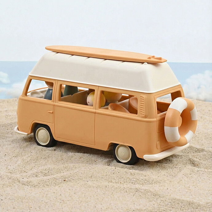 Volkswagen Combi T2 Plastigam 1/24 - Orange Norev