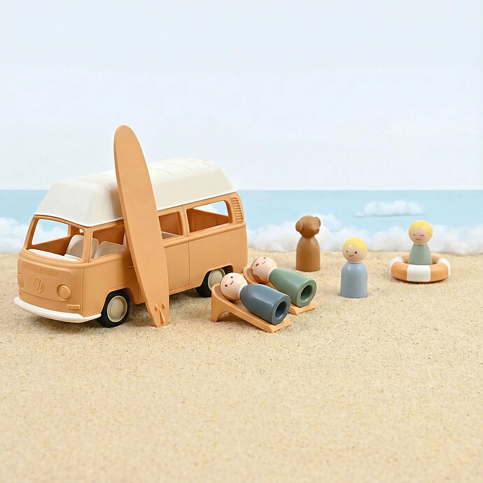 Avis Volkswagen Combi T2 Plastigam 1/24 - Orange