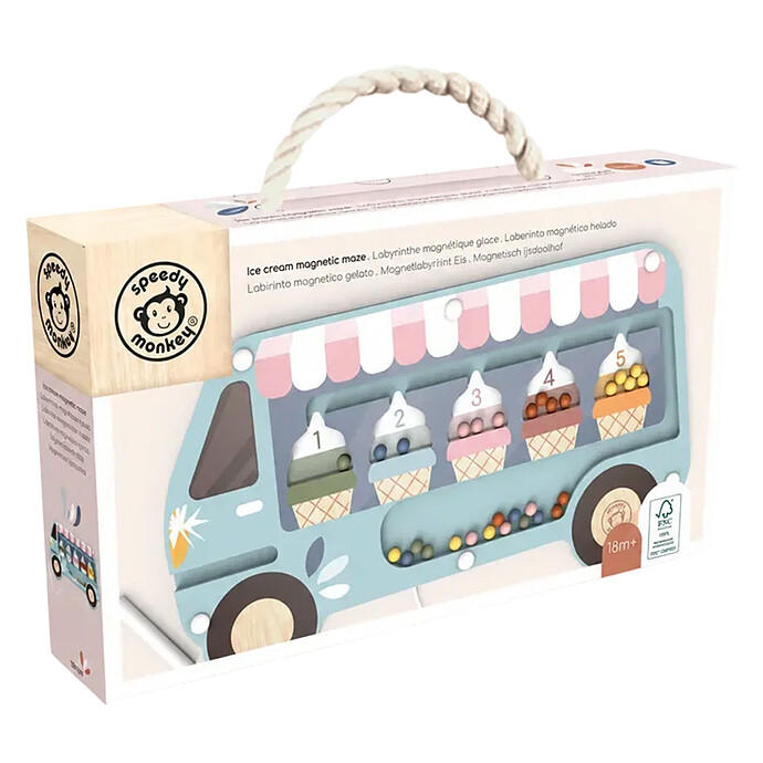 Labyrinthe Magnétique Glace Speedy Monkey