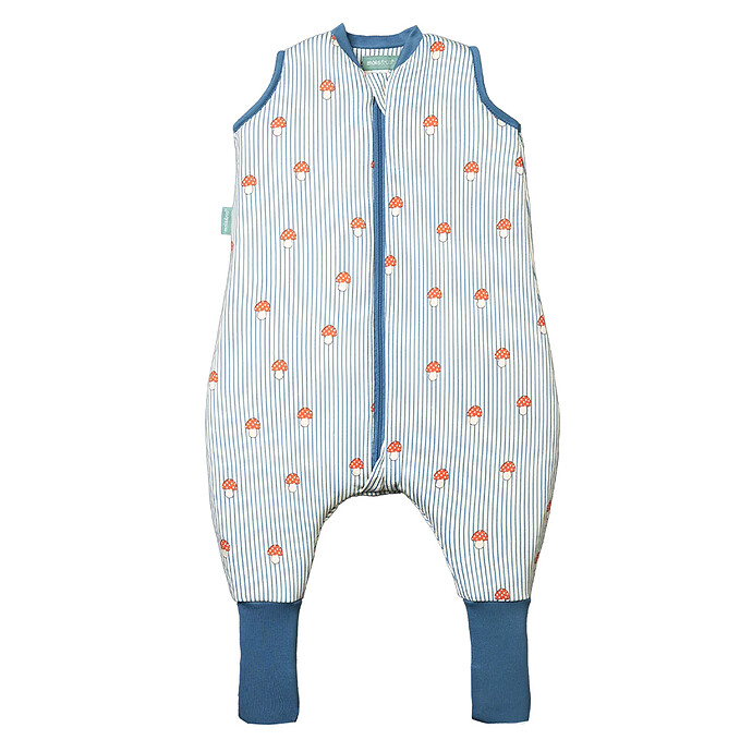 Gigoteuse Mi-saison avec Pieds Antidérapants Mushrooms - 2 Ans molis&co