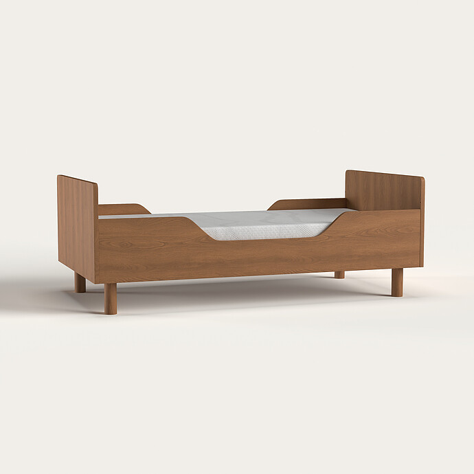 Avis Lit Bébé Evolutif Tokyo Chêne Caramel - 140 x 70 cm