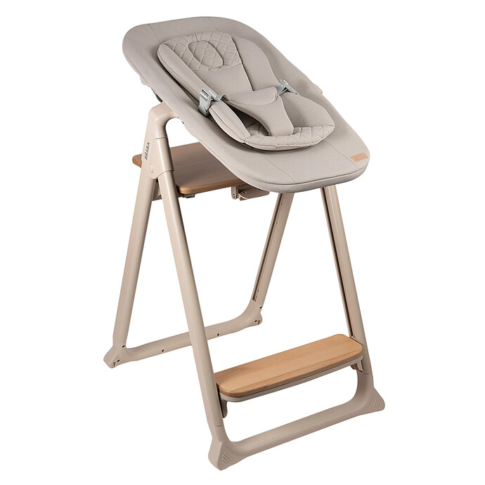 Avis Chaise Haute 5-en-1 Evoclick  - Clay Earth