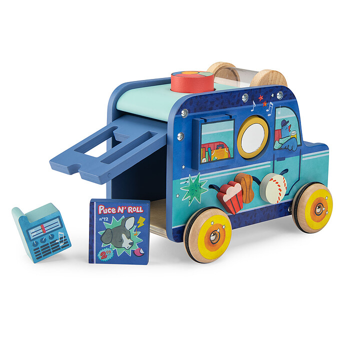 Voiture Multi-activités - Puce & Pilou  Moulin Roty