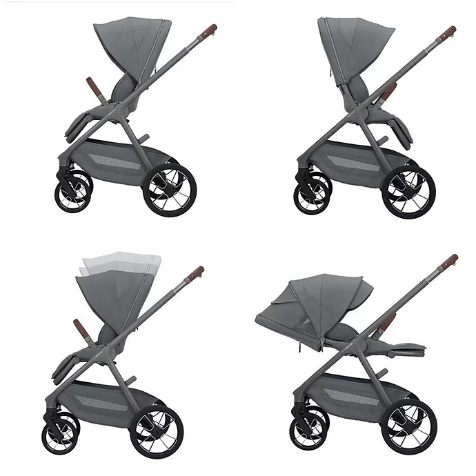 Poussette Oxford - Moon Graphite Maxi-Cosi