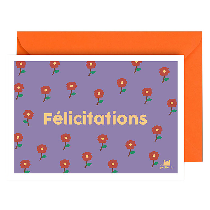 Carte Félicitations  Ma petite vie