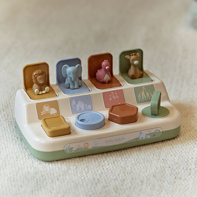 Pop-up Animaux - Safari Friends pas cher