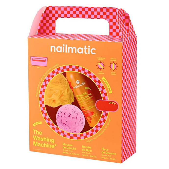 Coffret Washing Machine - Orange Nailmatic