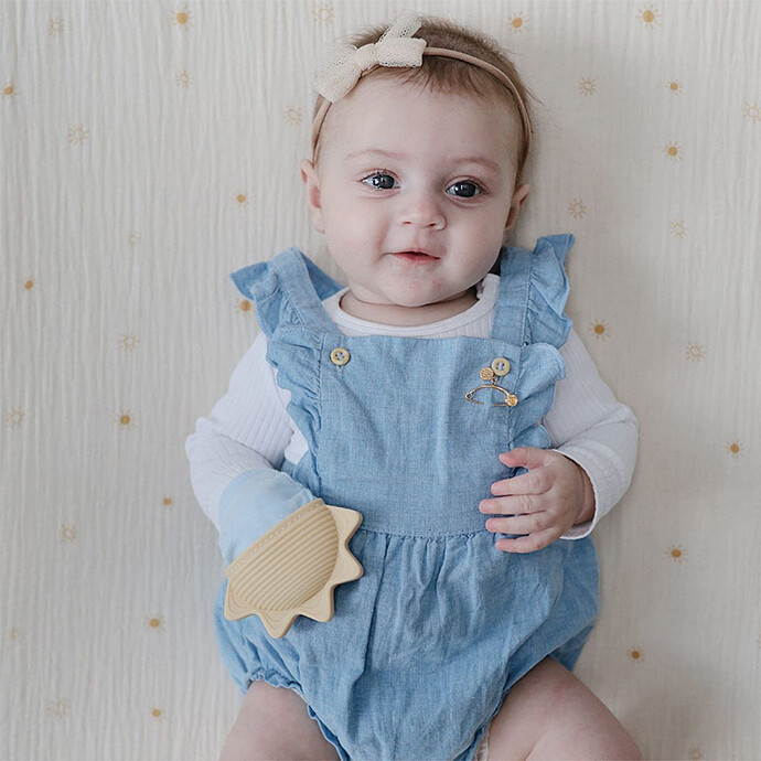 Moufle de Dentition - Baby Blue mushie