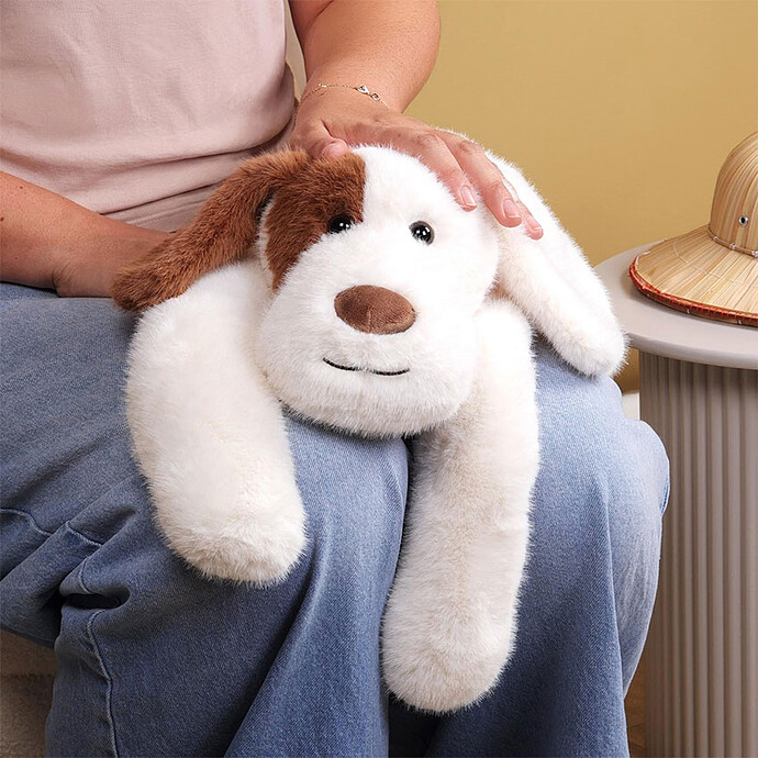 Peluche Lestée Chien Podcoll Histoire d'Ours