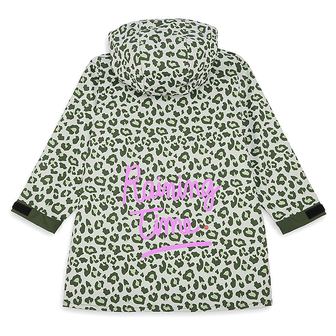 Poncho de Pluie Green Leopard - 2/3 Ans Hello Hossy