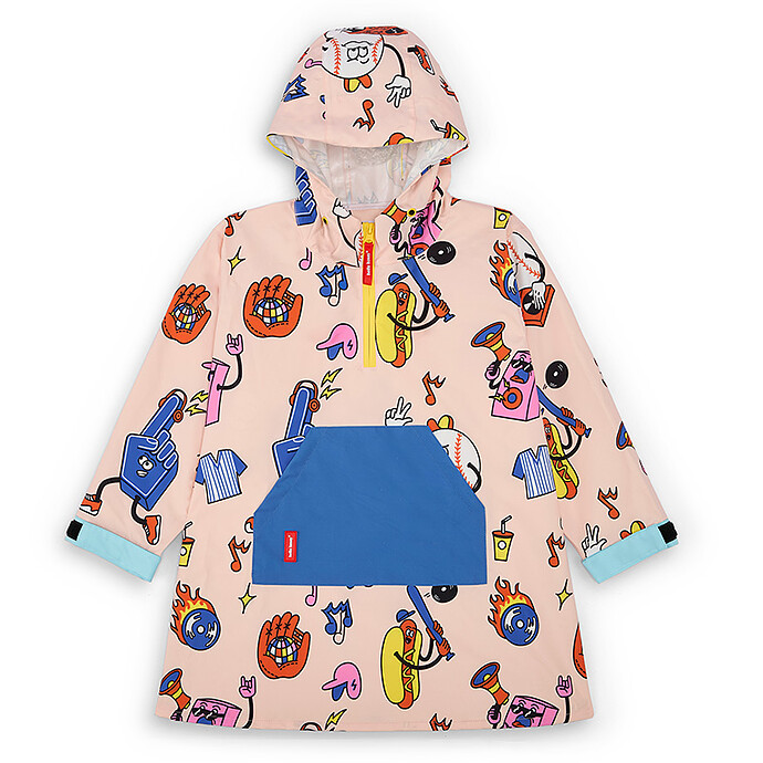 Poncho de Pluie Stadium Mood - 2/3 Ans Hello Hossy
