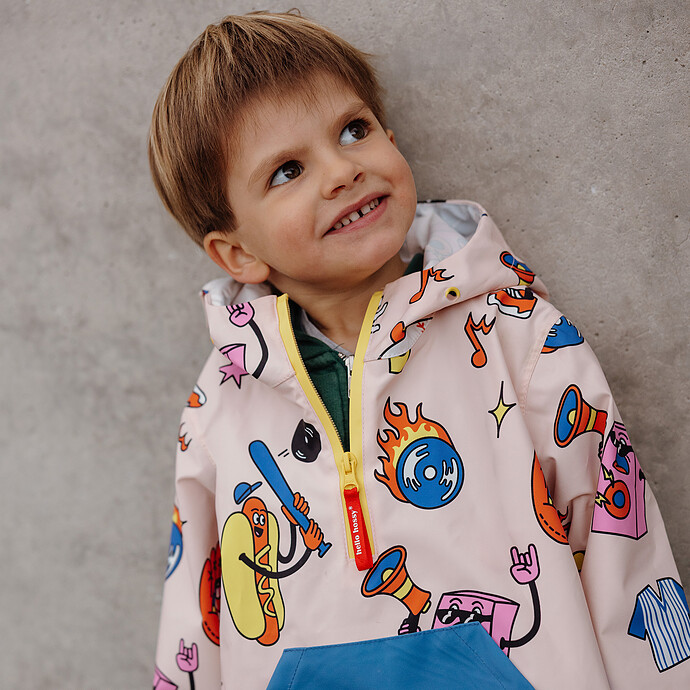 Poncho de Pluie Stadium Mood - 4/6 Ans pas cher