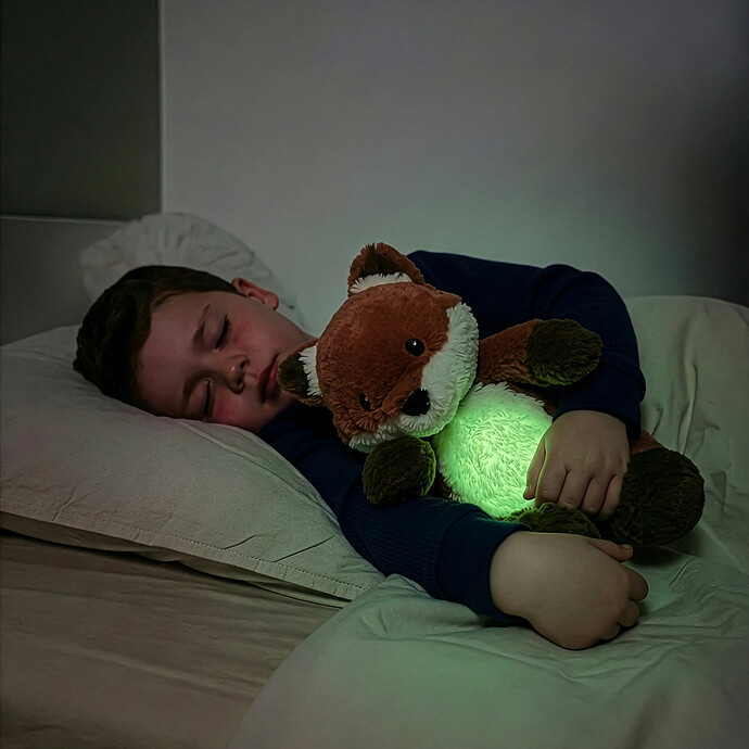 Peluche Veilleuse Love Light Buddies Milo Fox Cloud b