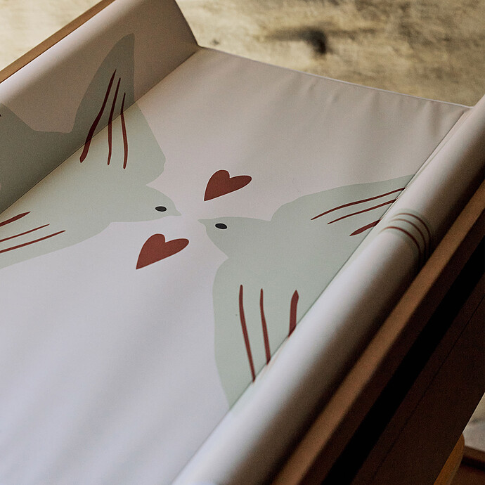 Matelas et housse à langer