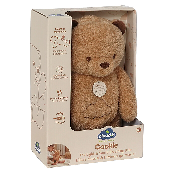 Avis Cookie l'Ours Musical et Lumineux qui Respire
