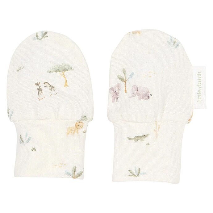 Moufles Anti-griffures Safari Friends - Little Safari Little Dutch