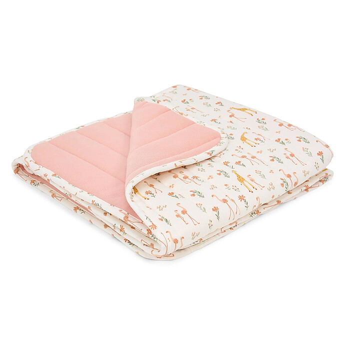 Couverture de Berceau Matelassée Safari Friends - Blooming Safari Little Dutch
