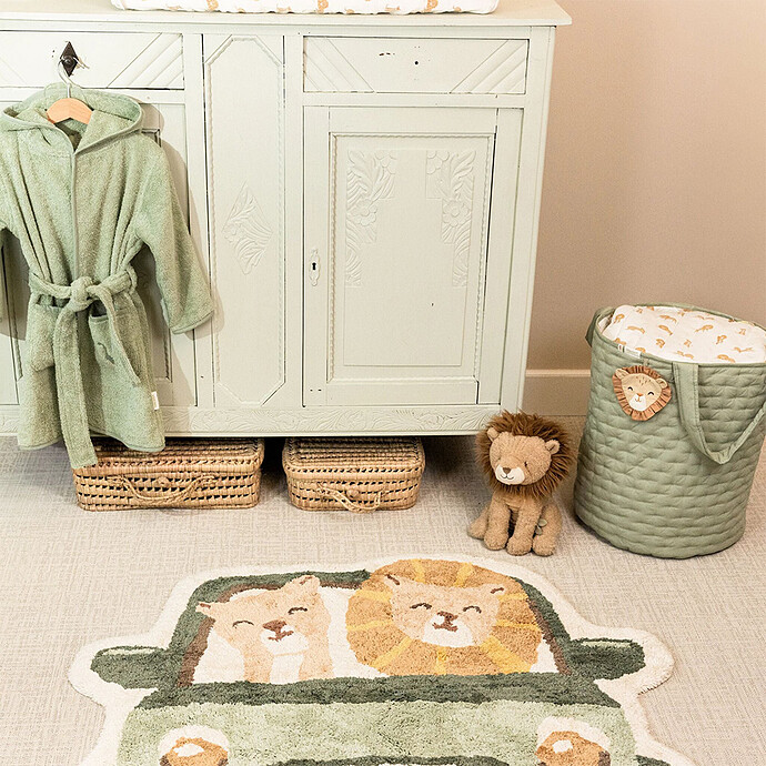 Avis Peignoir Safari Friends Crocodile Vert - 1/3 Ans