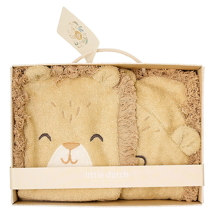 Coffret Cadeau Safari Friends - Lion Jaune Little Dutch