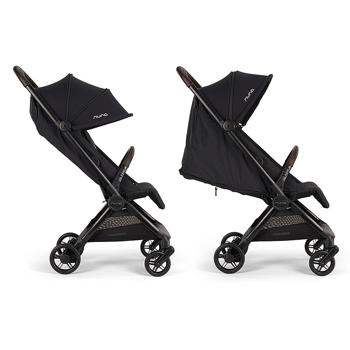 Poussette Compacte VIAA cabn - Caviar Nuna