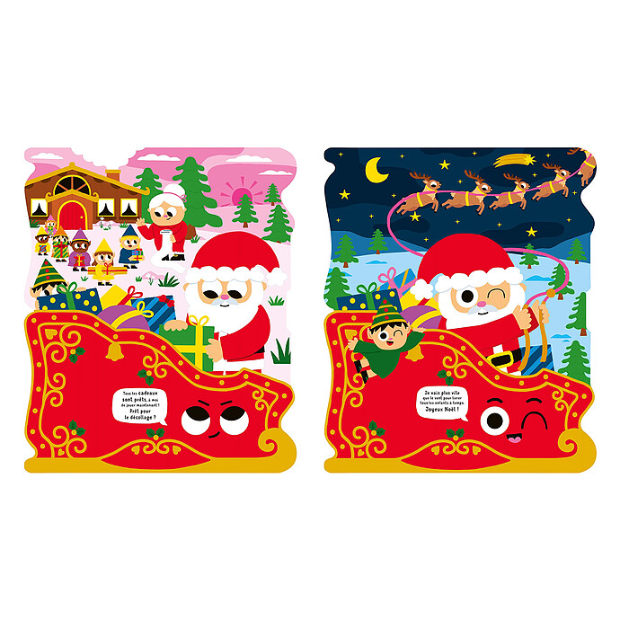 Super Traineau du Père Noël Nathan Editions