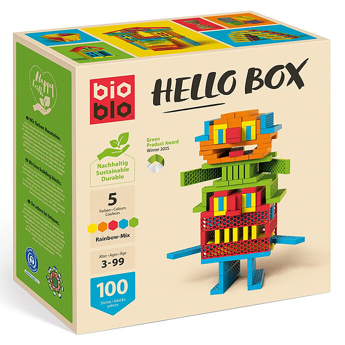 Hello Box - Rainbow Mix Bioblo