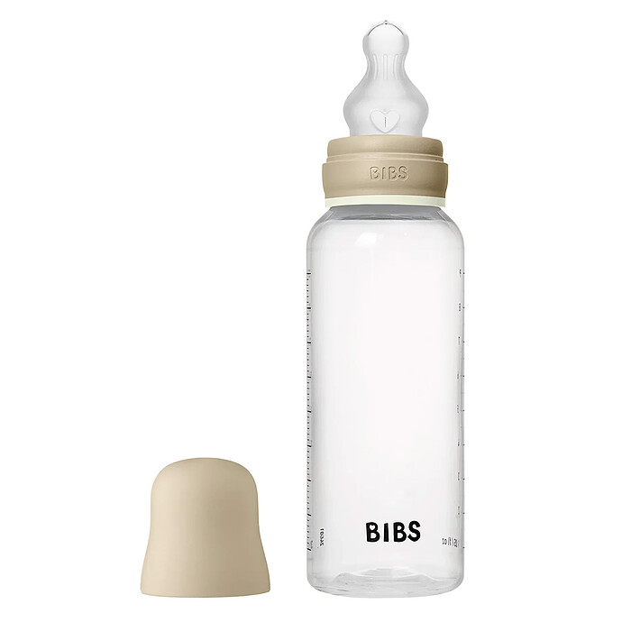 Avis Biberon en Verre Glow Tétine Silicone Vanilla - 270 ml