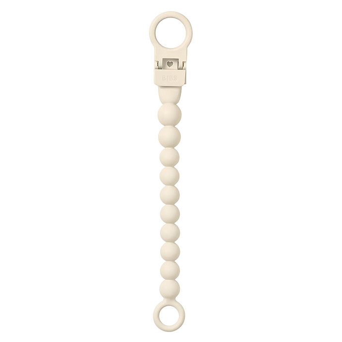 Attache Sucette Perlée - Ivory Bibs