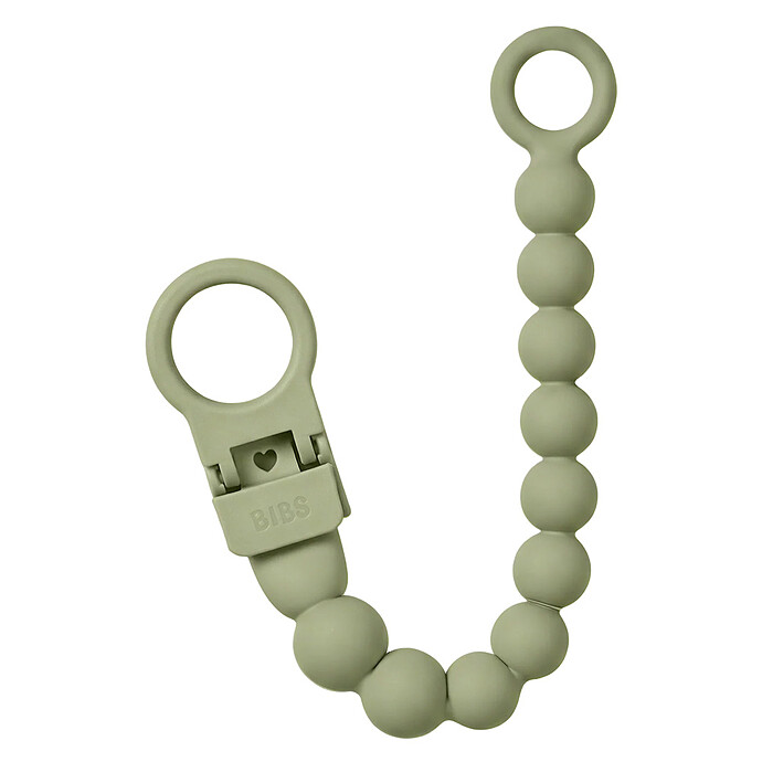 Attache Sucette Perlée - Sage Bibs