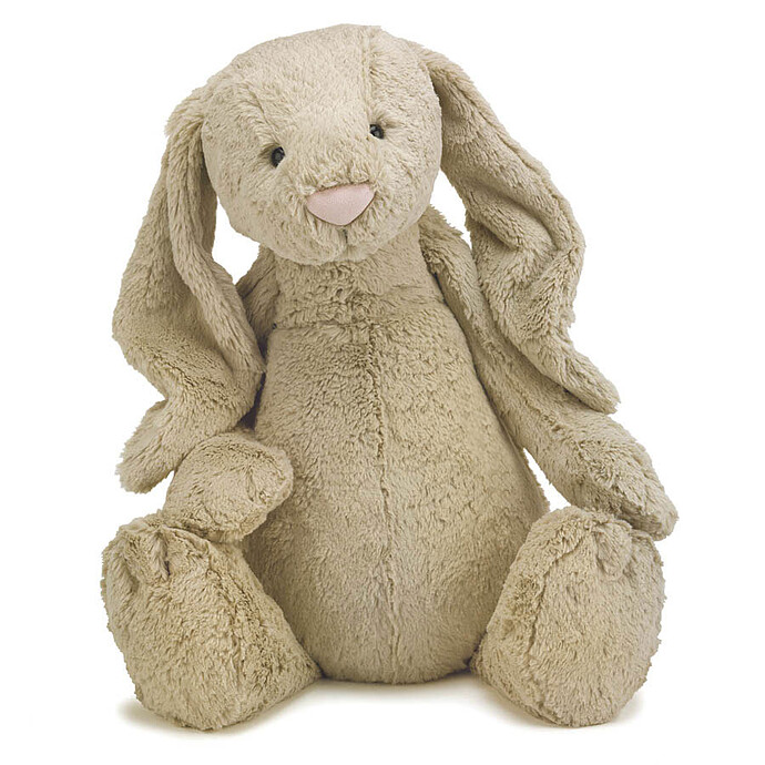 Bashful Beige Bunny - Peluche Lapin 51 cm Jellycat